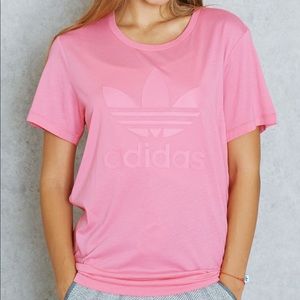 Adidas Originals Trefoil Dark Pink T-Shirt